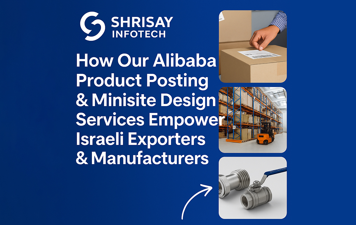 how our alibaba product posting minisite design services empower israeli exporters manufacturers img